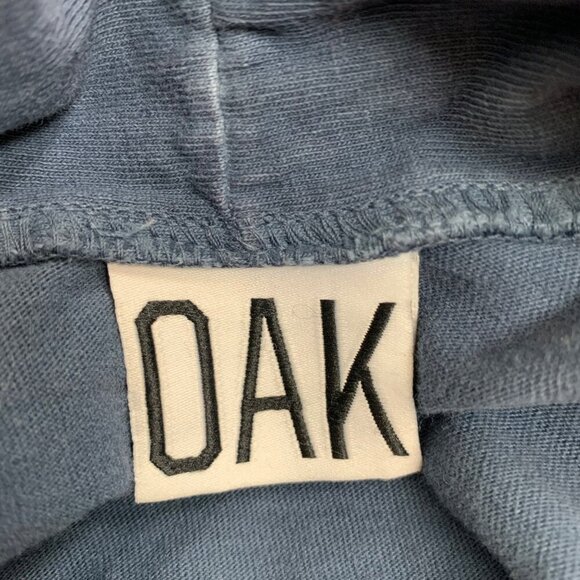 Oak Women's Tie-Dye Open Front Cardigan Navy Blue Size XL - Picture 6 of 7